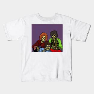 Scream with Clapton classic rock fan art Kids T-Shirt